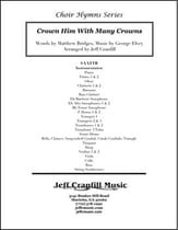 Crown Him With Many Crowns SATB choral sheet music cover